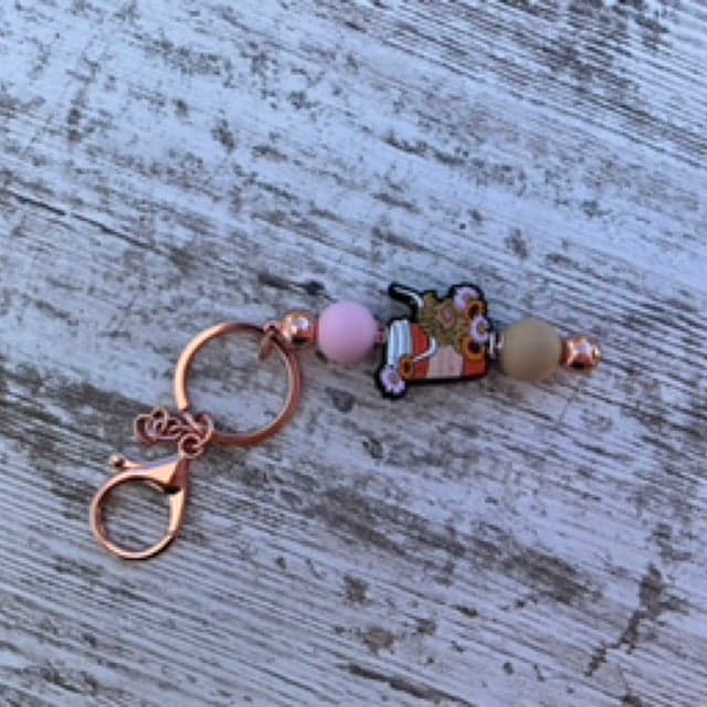 Focal Keychain product photo from Small Town Gal Boutique Square storefront