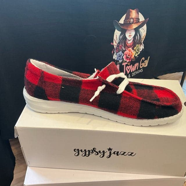 Red and Black Buffalo Plaid product photo from Small Town Gal Boutique Square storefront